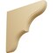 Ekena Millwork 1 3/4"W x 10"D x 10"H Stratford Wood Bracket, Alder BKTW02X10X10STAL - alternate 1